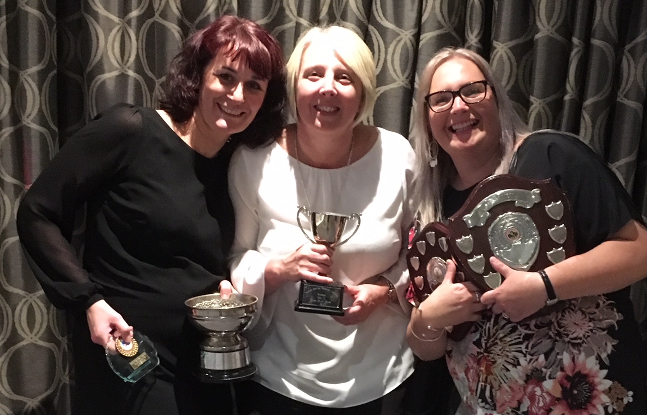 NDNL Awards Oct 2018 - Claire Turner, Sharon Curtis & Lorraine Beel
