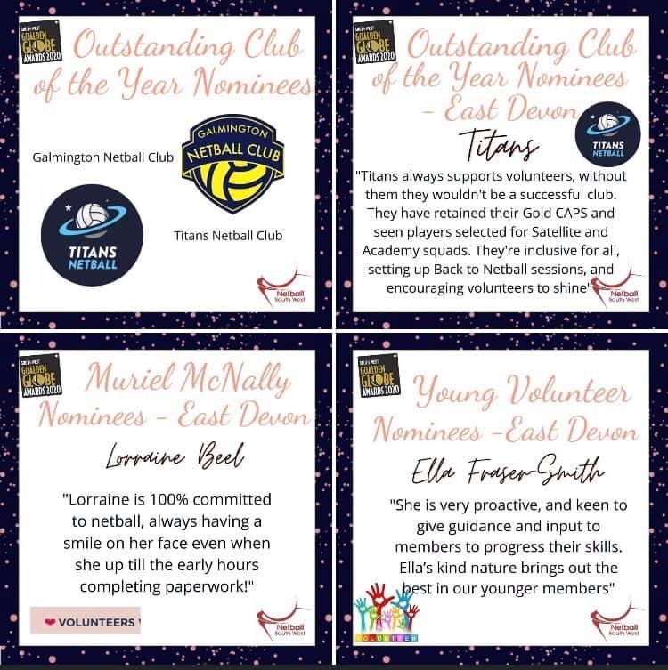 3 Nominations at SW Goalden Globes