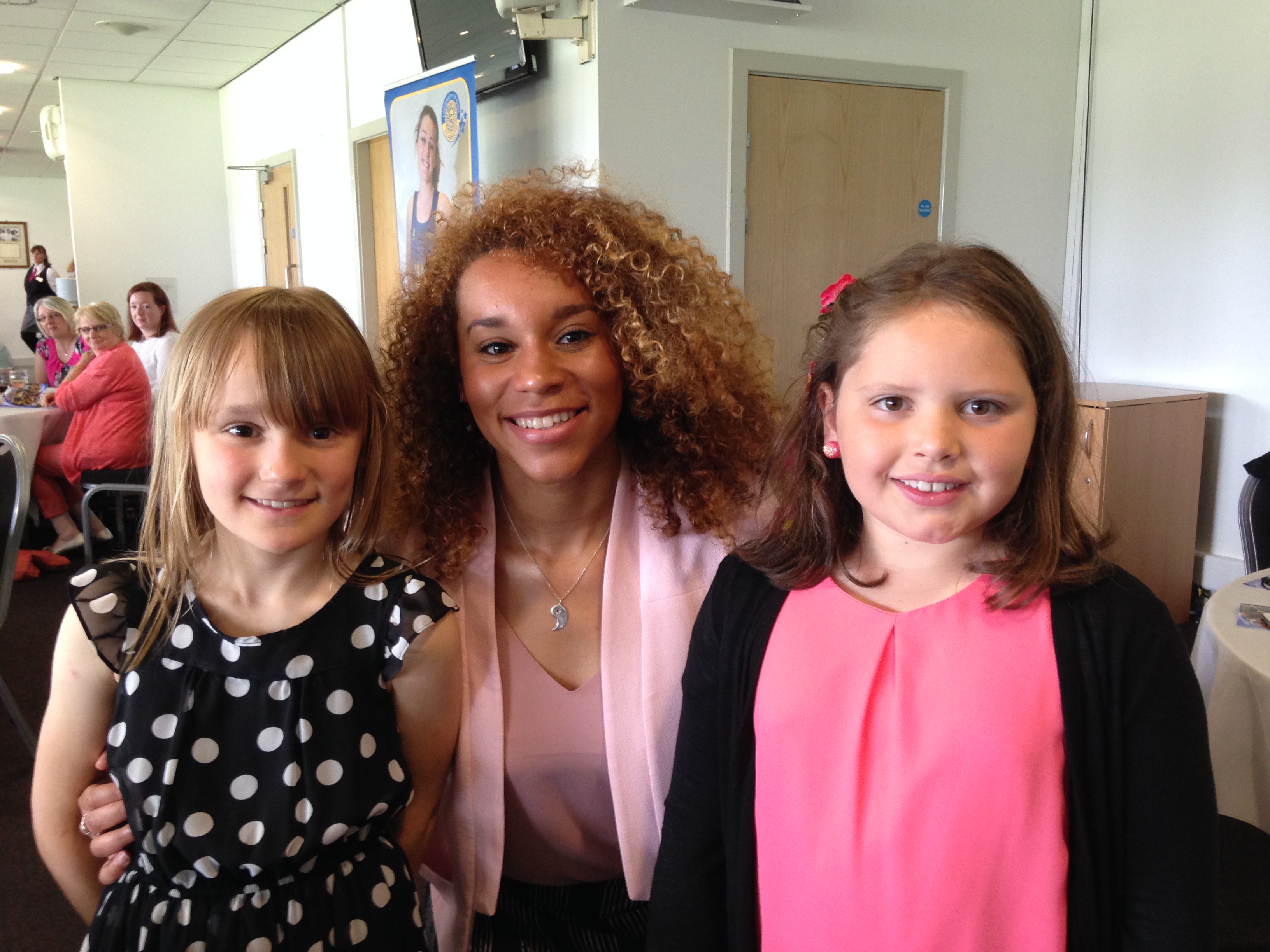 June 2016 - Freya & Rhianna at SW Goalden Globes