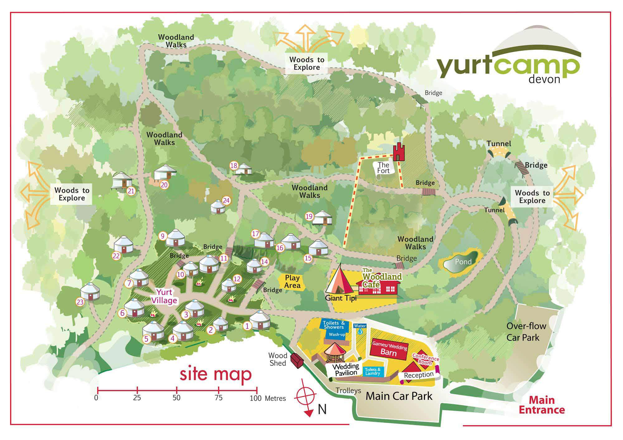 Explore Yurtcamp Devon
