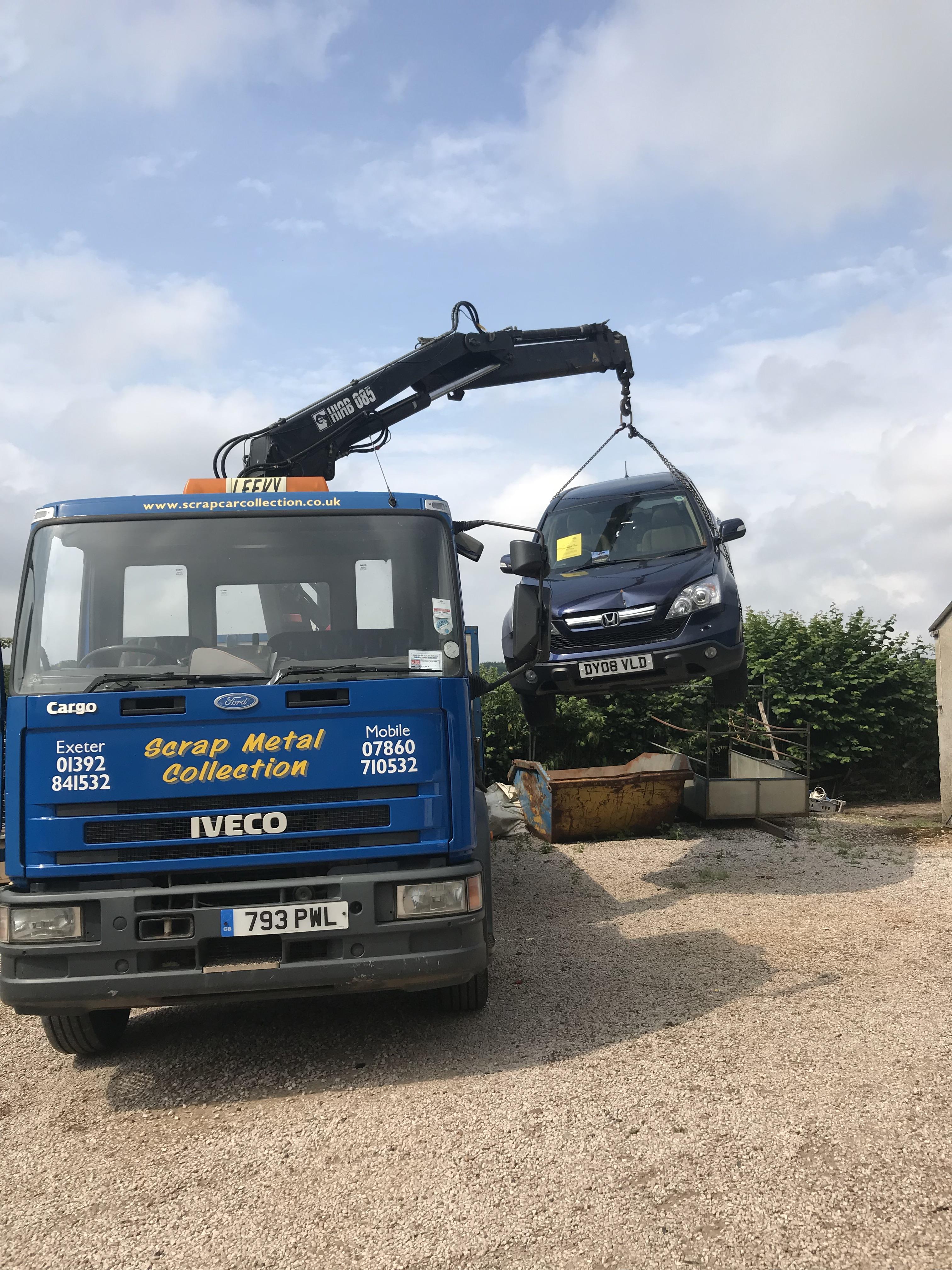 Scrap Car Collection Exeter