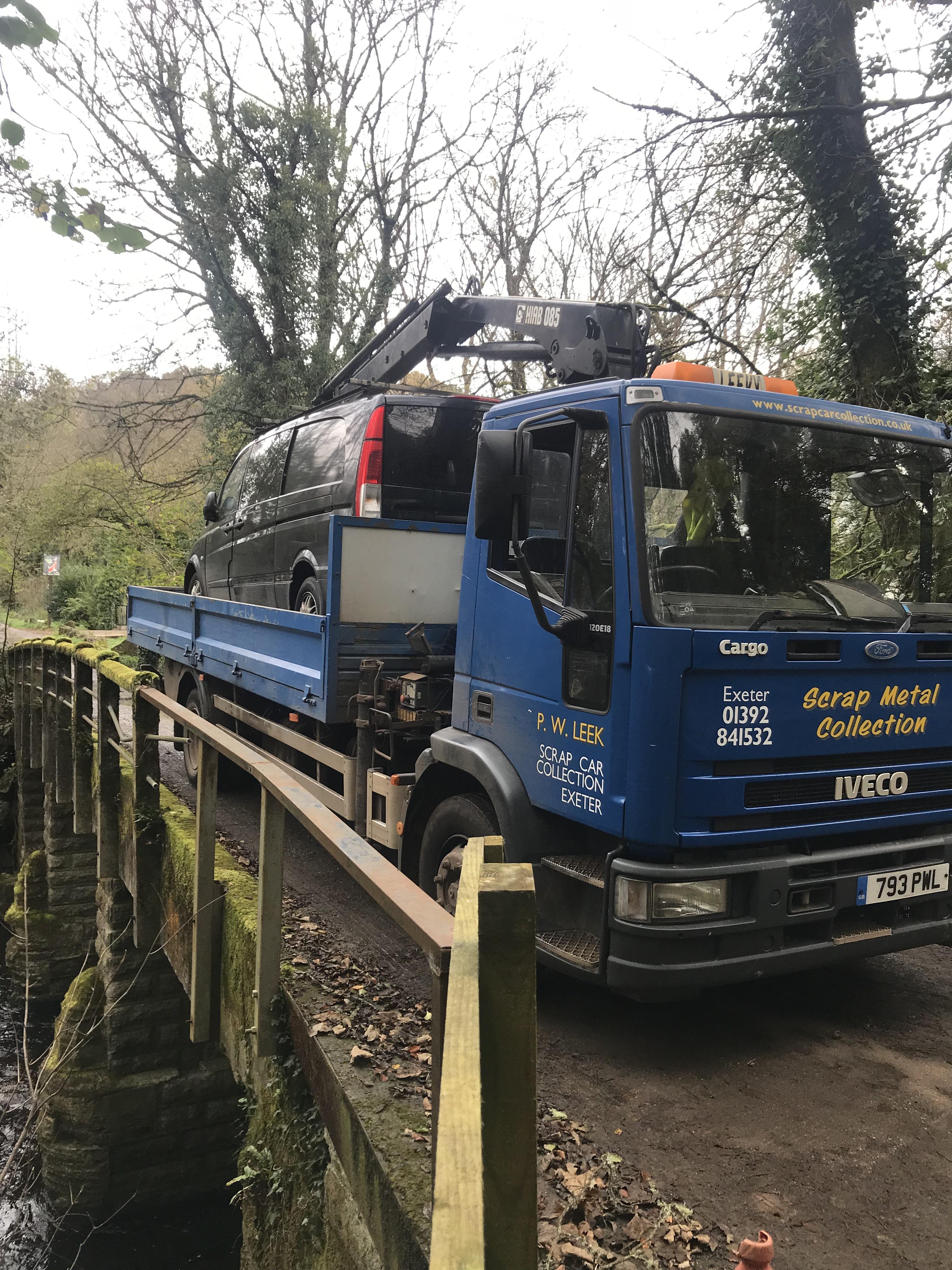Scrap Car Collection Exeter