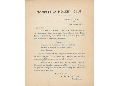 1912 Notice of AGM