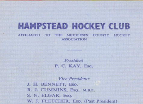 1971 Fixture Card