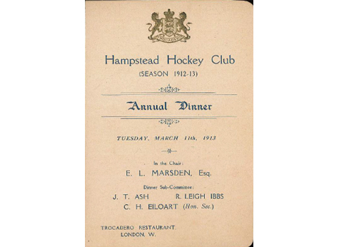 1913 Dinner Invitation
