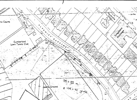 1982 Hampstead Cricket Club Proposal Plan