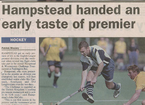 2001 Ham and High Westminster Challenge