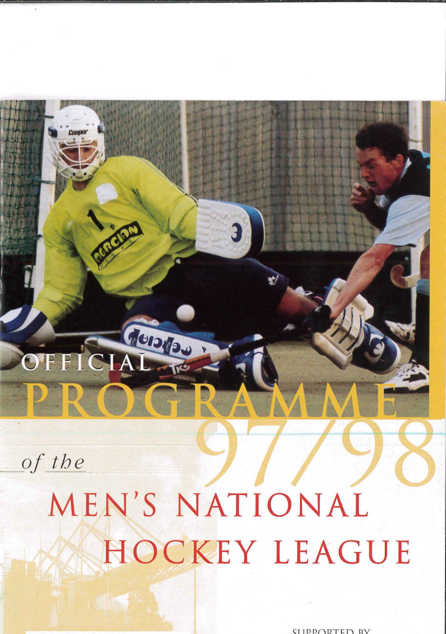 1998 Harleston Matchday Programme