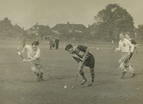1956 West Herts v Hampstead action photograph 1 Noel Cardoza