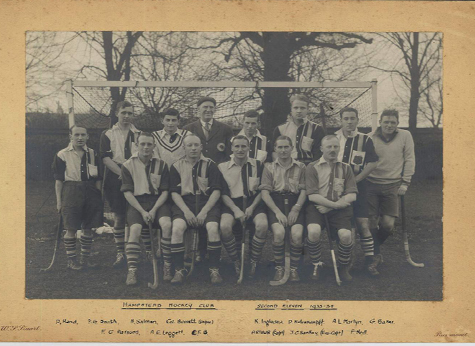 1933 to 1934 2nd XI Photo​
