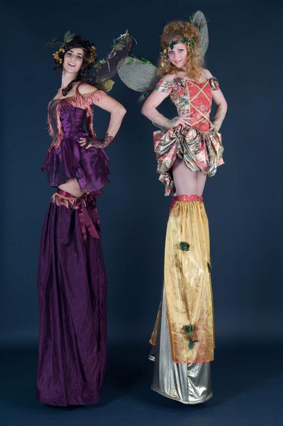 Christmas Fairies - Stilt Walkers