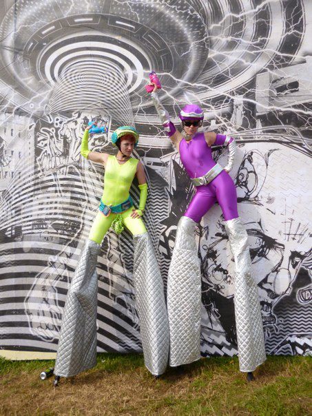 Circus Antics Space Rangers - Stiltwalkers