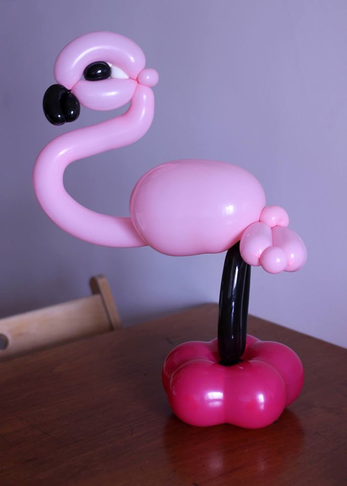 Pink Flamingo Balloon Model Pink Flamingo Balloon Model