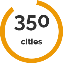 350 CITIES 350 CITIES