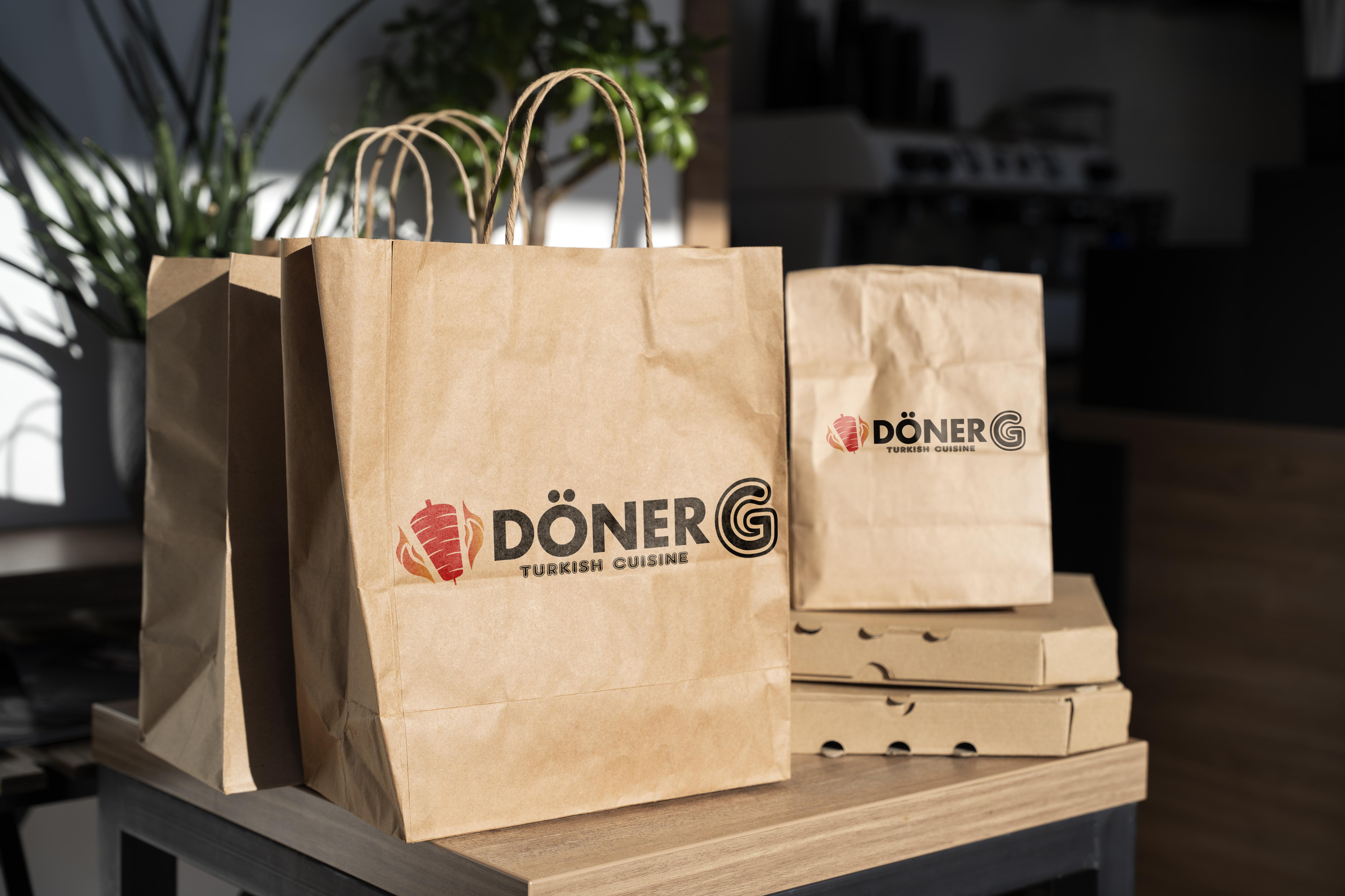 Döner G pick up and delivery bags