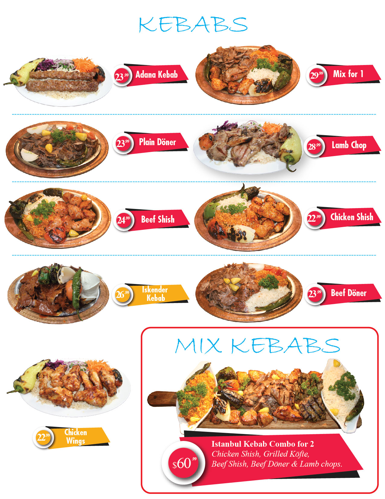 Döner G menu page 2