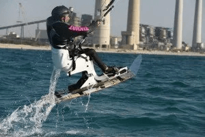 Kite surfing with Tikvot photo 1