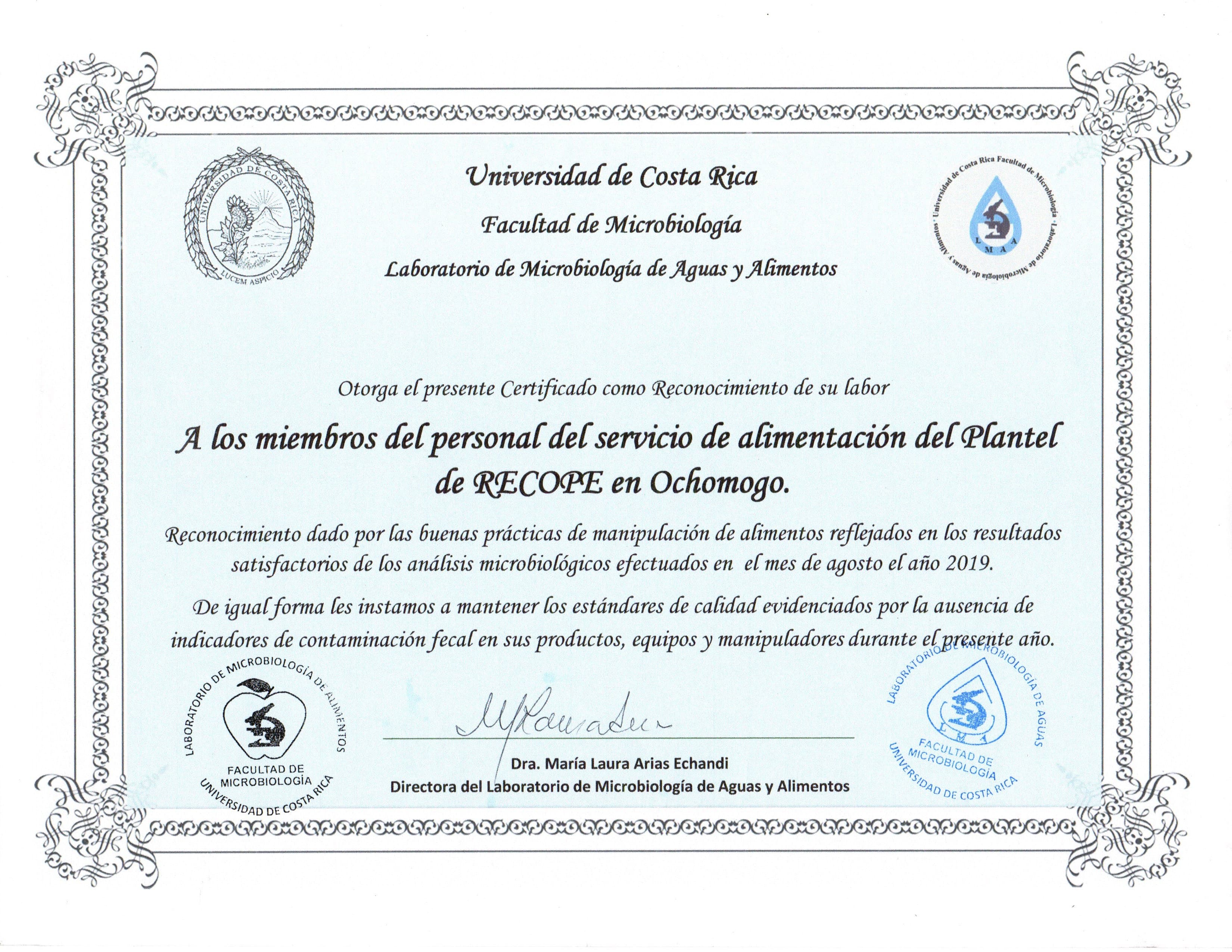 Certificado