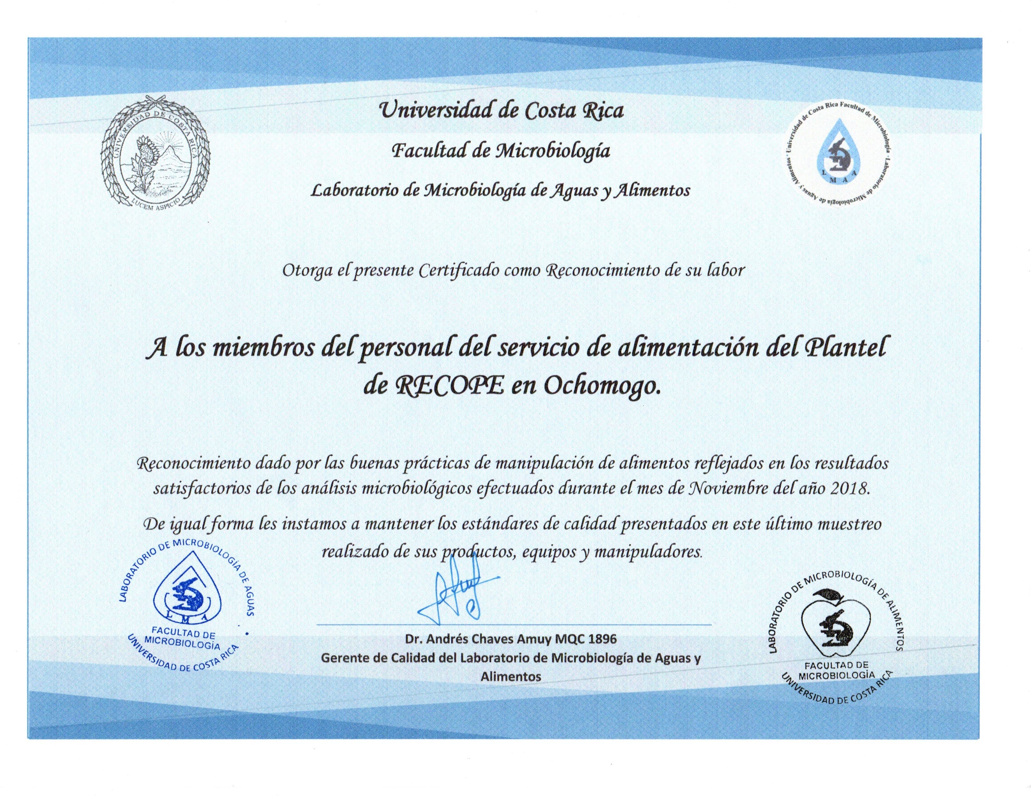 Certificado