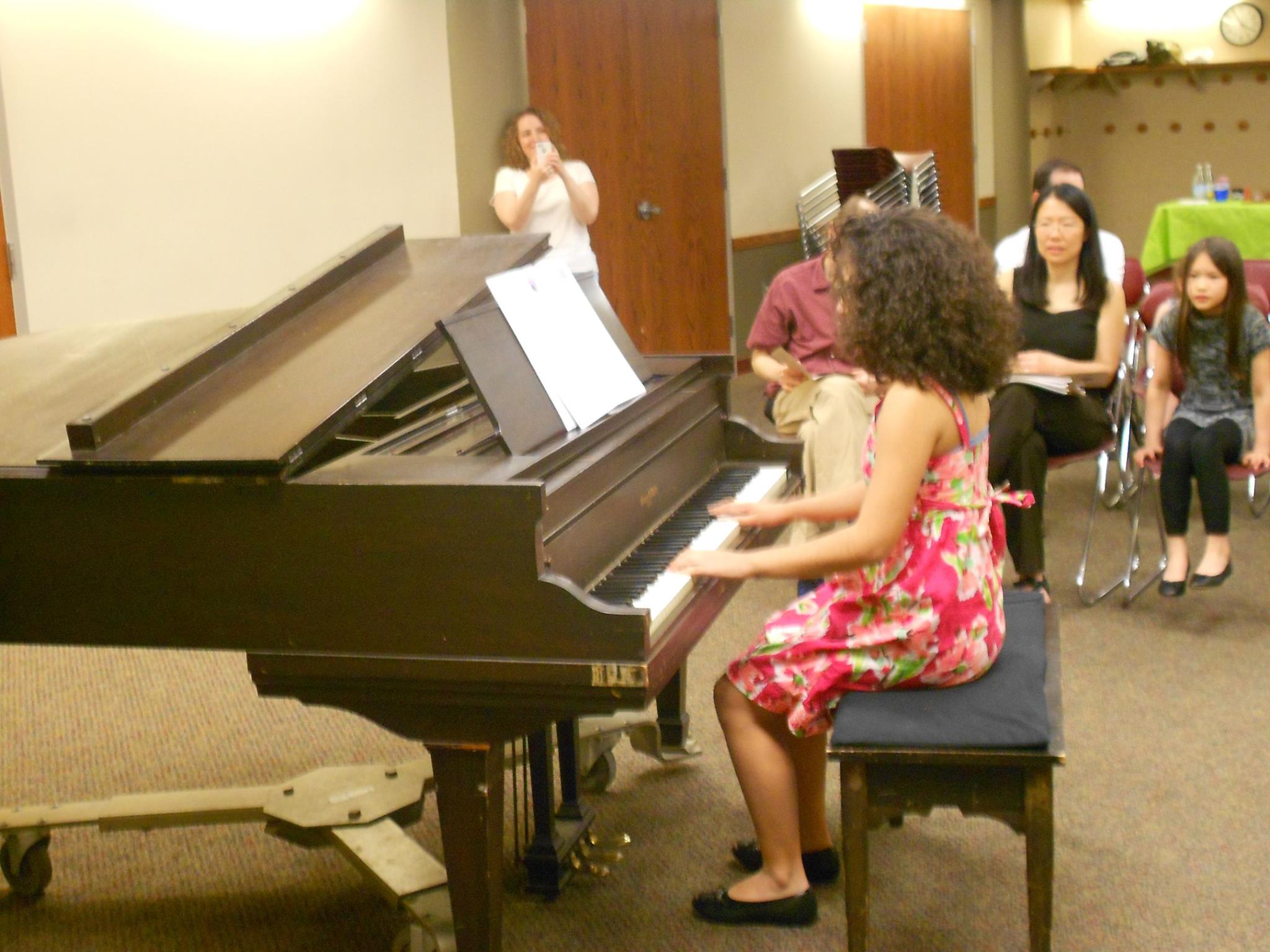 Studio concert photo