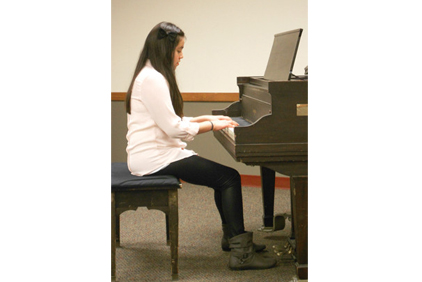 Studio concert photo