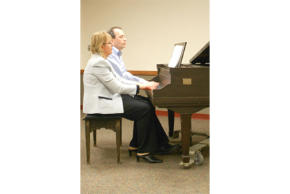 Studio concert photo