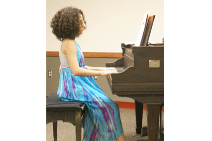Studio concert photo
