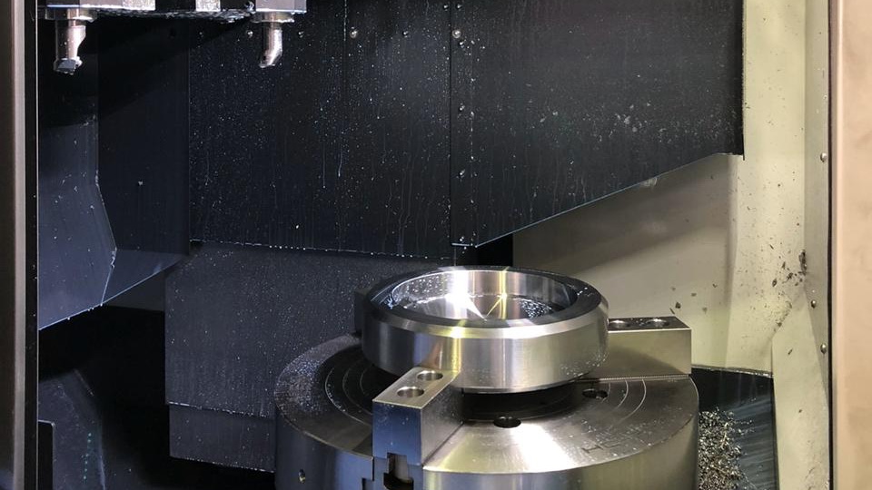Machined In Vertical Machine