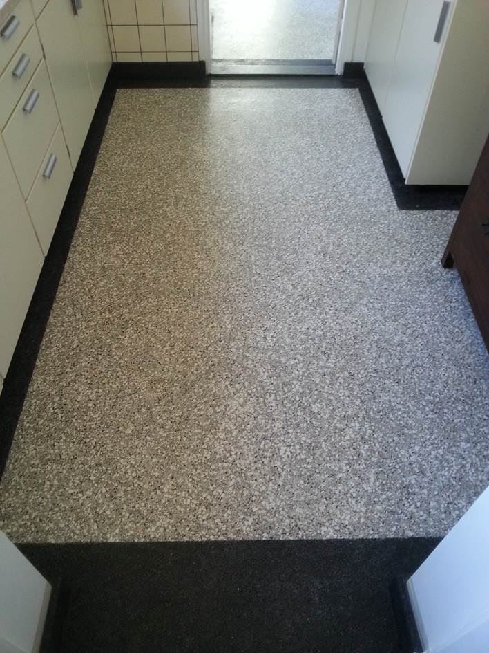 Terrazzo vloeren met mozaïek werk 6