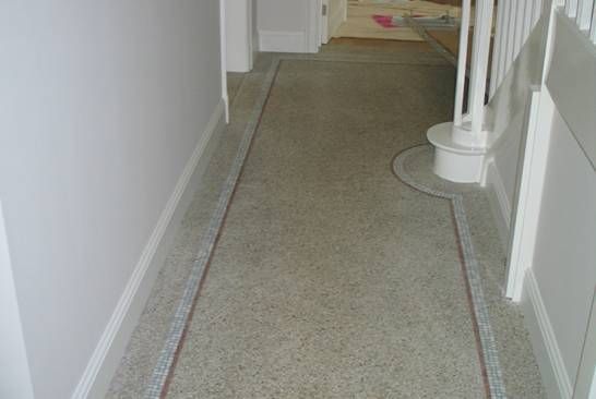 Terrazzo vloeren met mozaïek werk 7