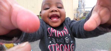 Happy toddler