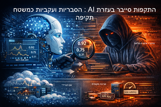 התקפות סייבר בעזרת AI: הסבריות ועקביות כמשטח תקיפה חדש​