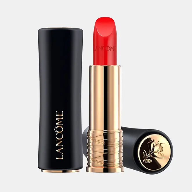 Tube de rouge à lèvres L’Absolu Rouge de Lancôme, teinte Caprice de Rouge