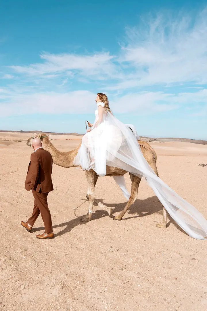 Wedding Editorial Quand le sable devient scène, scène 7.