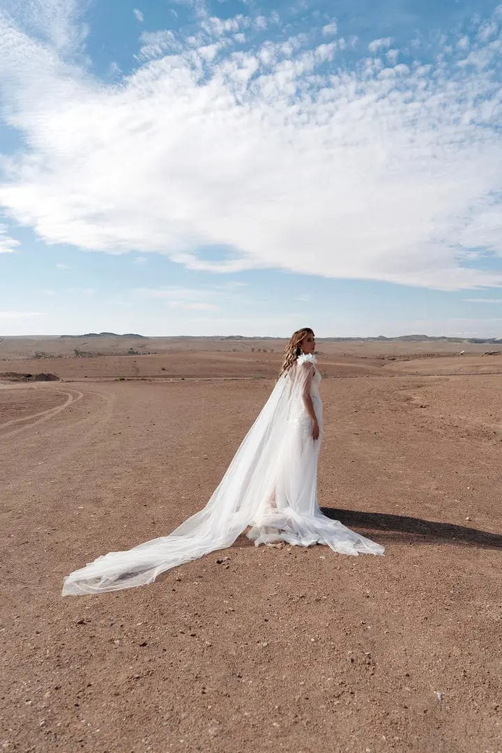 Wedding Editorial Quand le sable devient scène, scène 10.