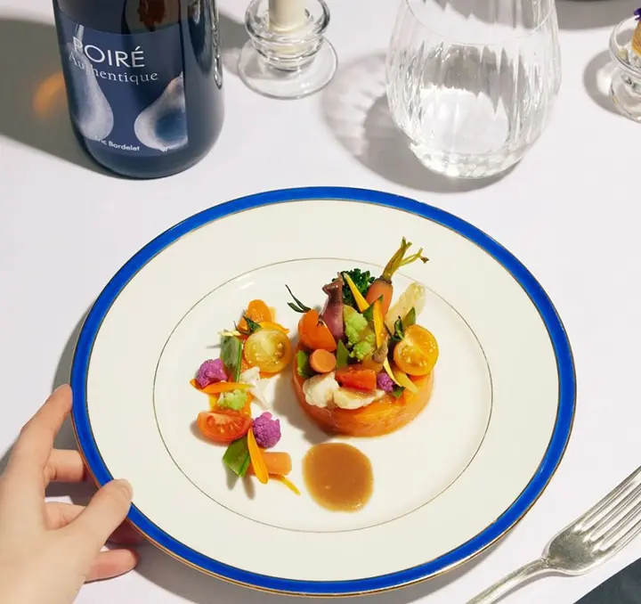 Luxury wedding catering by Potel et Chabot.