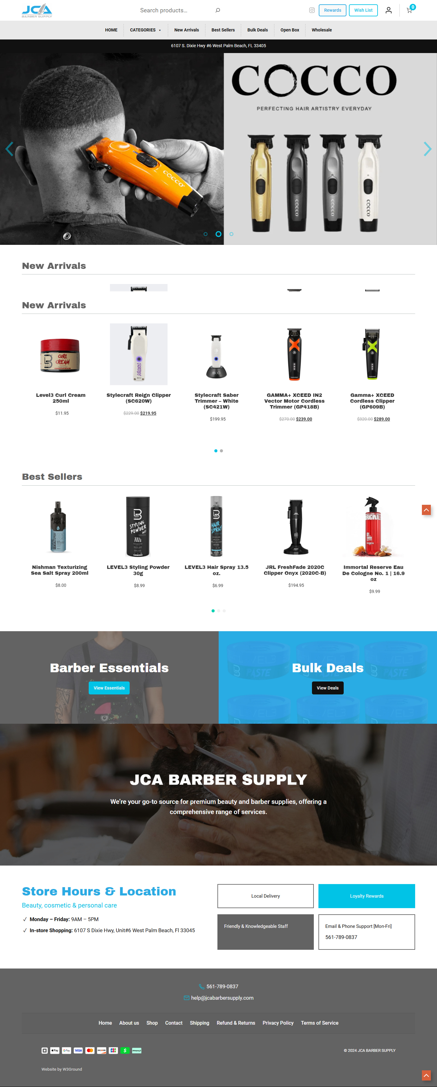 Example of E-Commerce Webly store moved to WooCommerce via WordPress