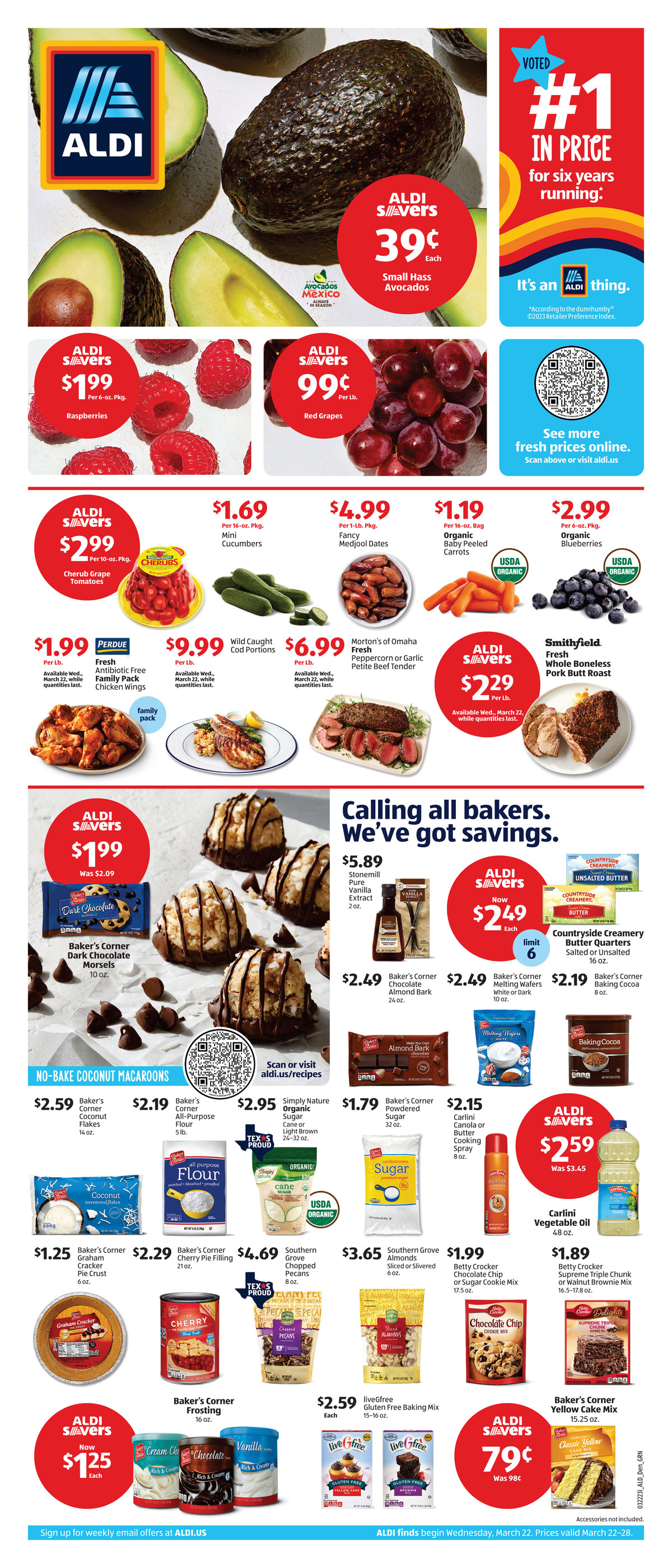 22.03.2023 Aldi ad 1. page