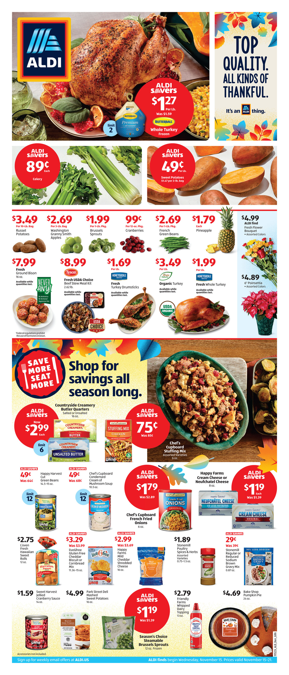 15.11.2023 Aldi ad 1. page