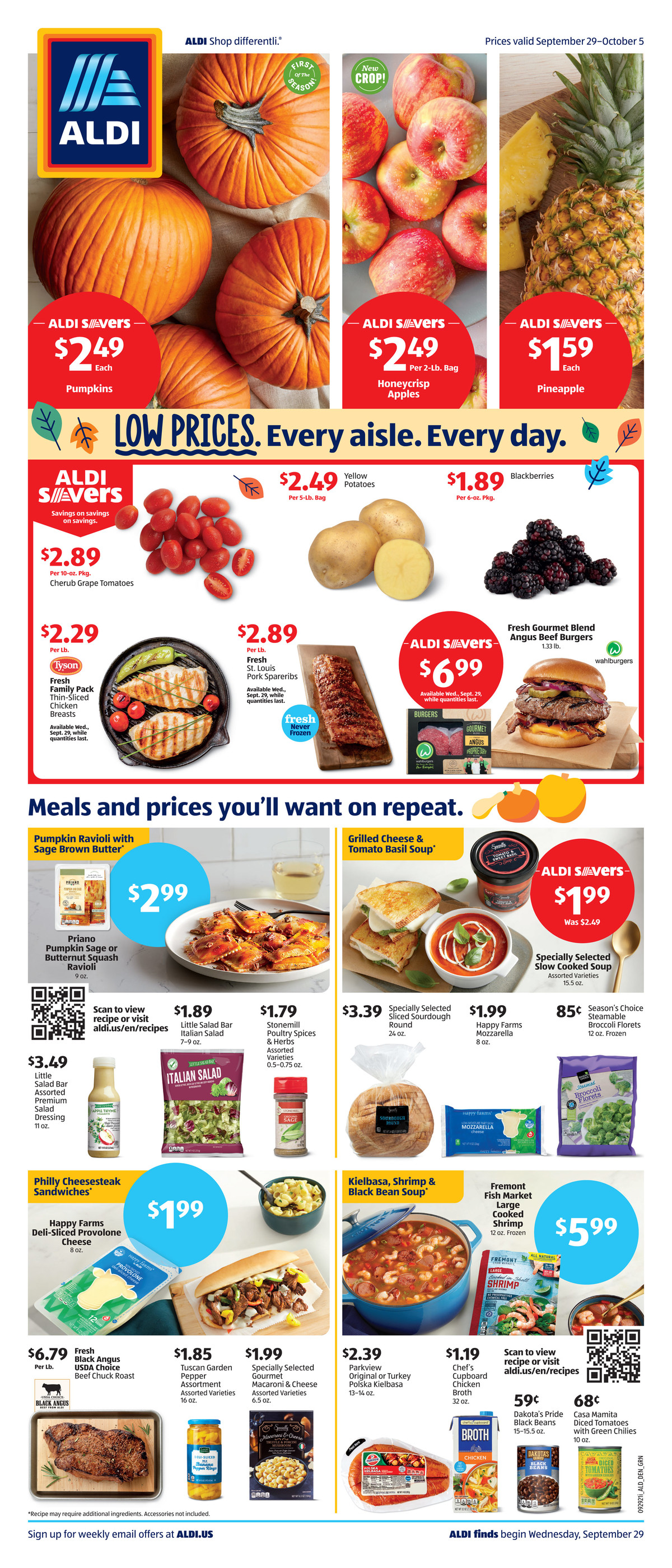 29.09.2021 Aldi ad 1. page