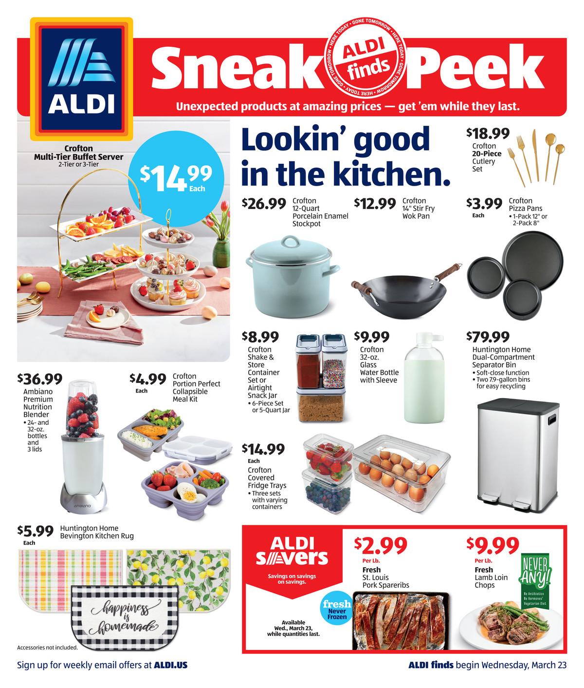 23.03.2022 Aldi ad 1. page