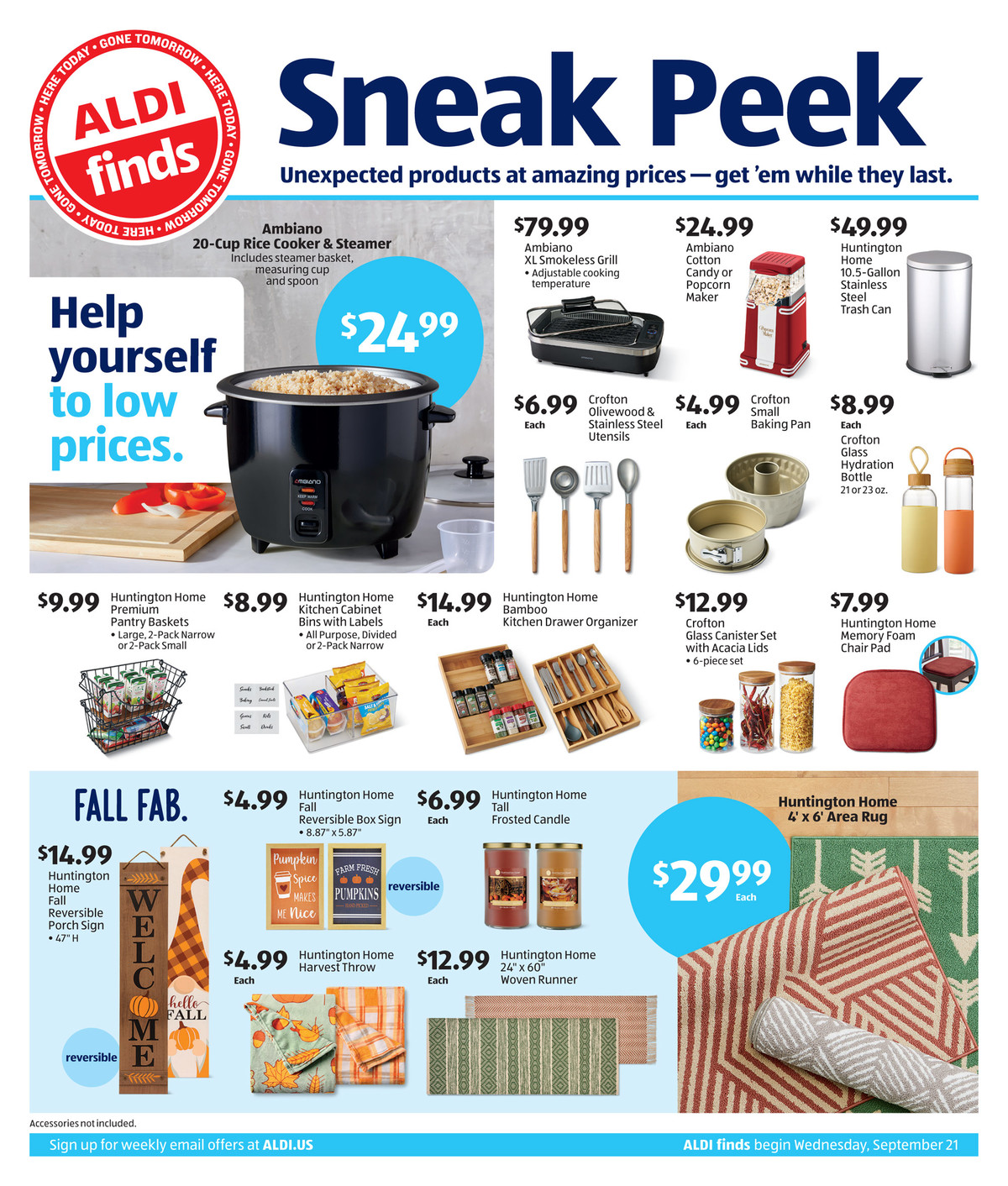 21.09.2022 Aldi ad 1. page