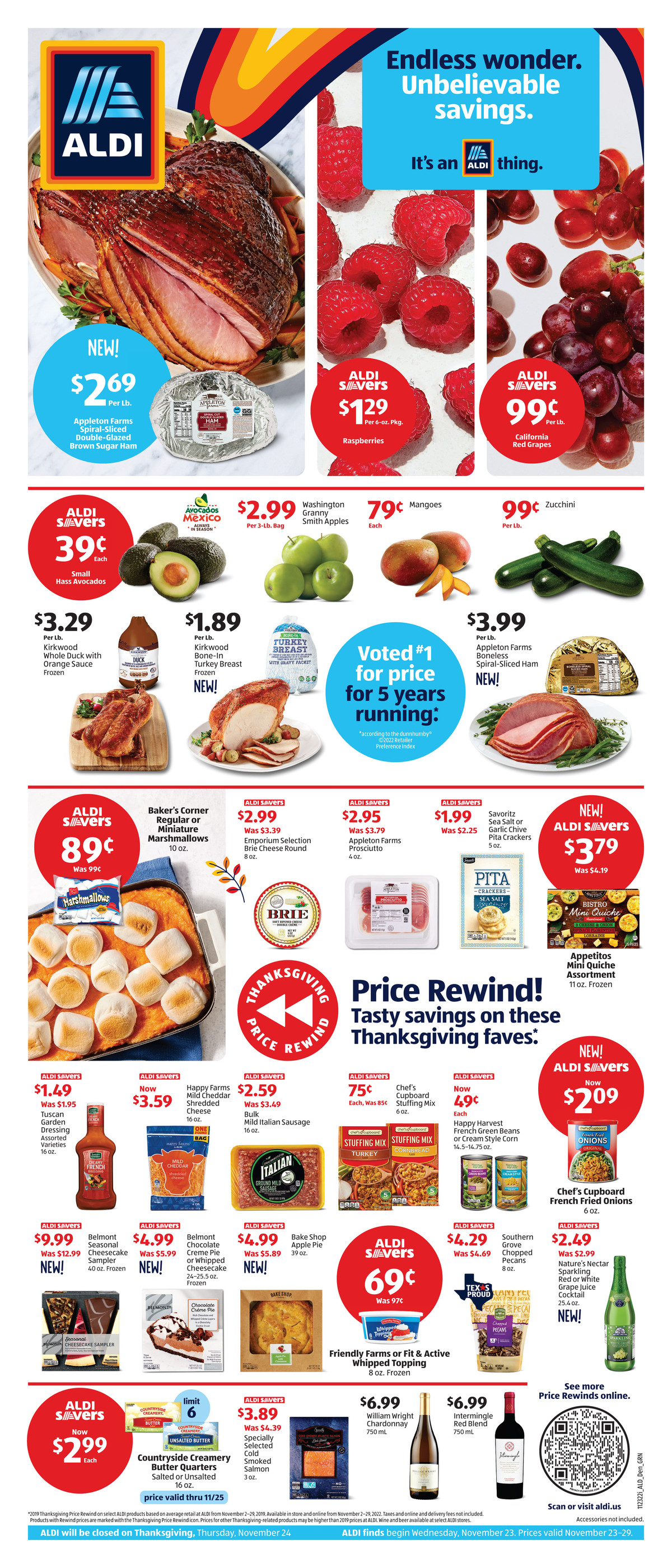 23.11.2022 Aldi ad 1. page