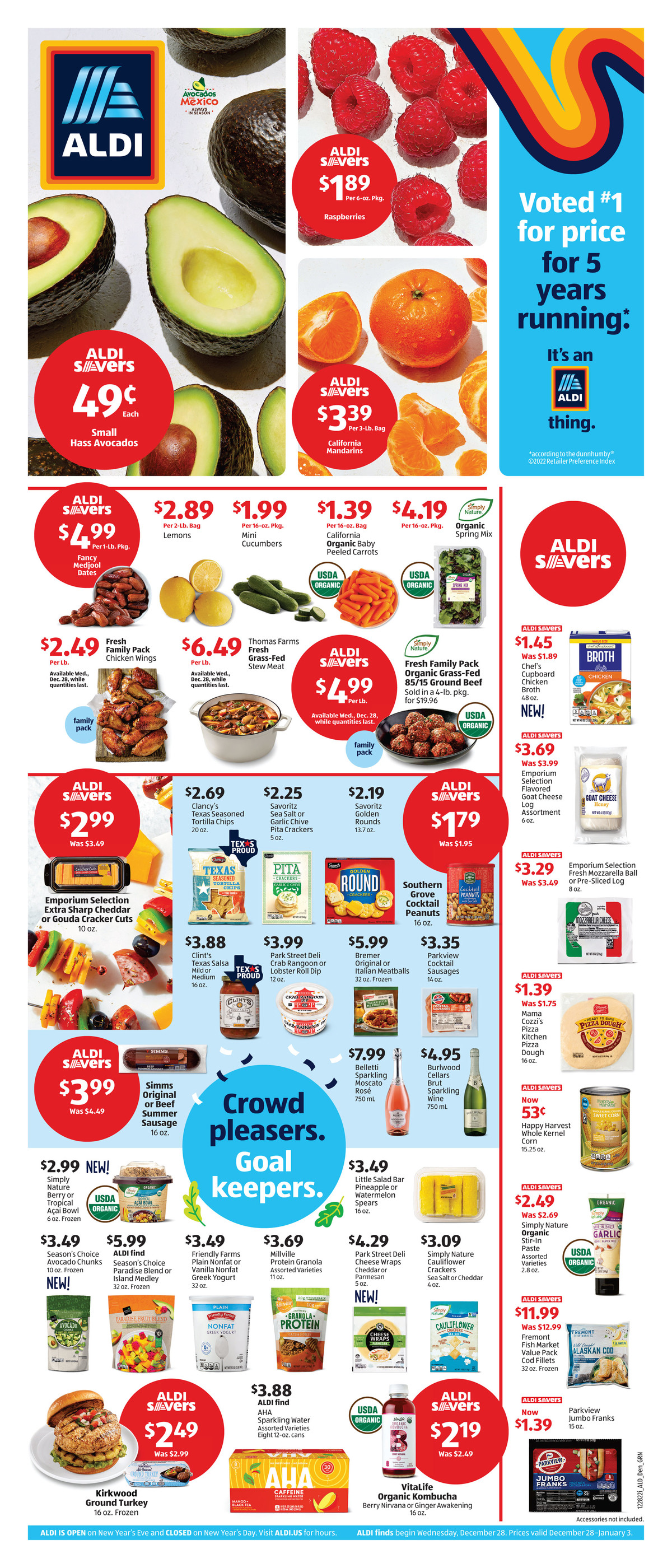 28.12.2022 Aldi ad 1. page