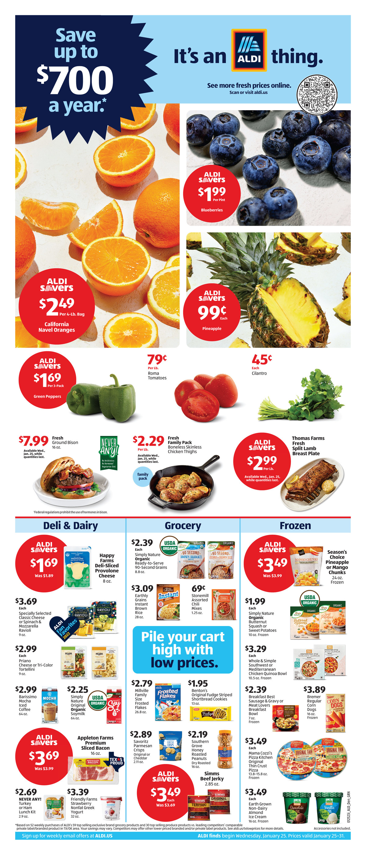 25.01.2023 Aldi ad 1. page