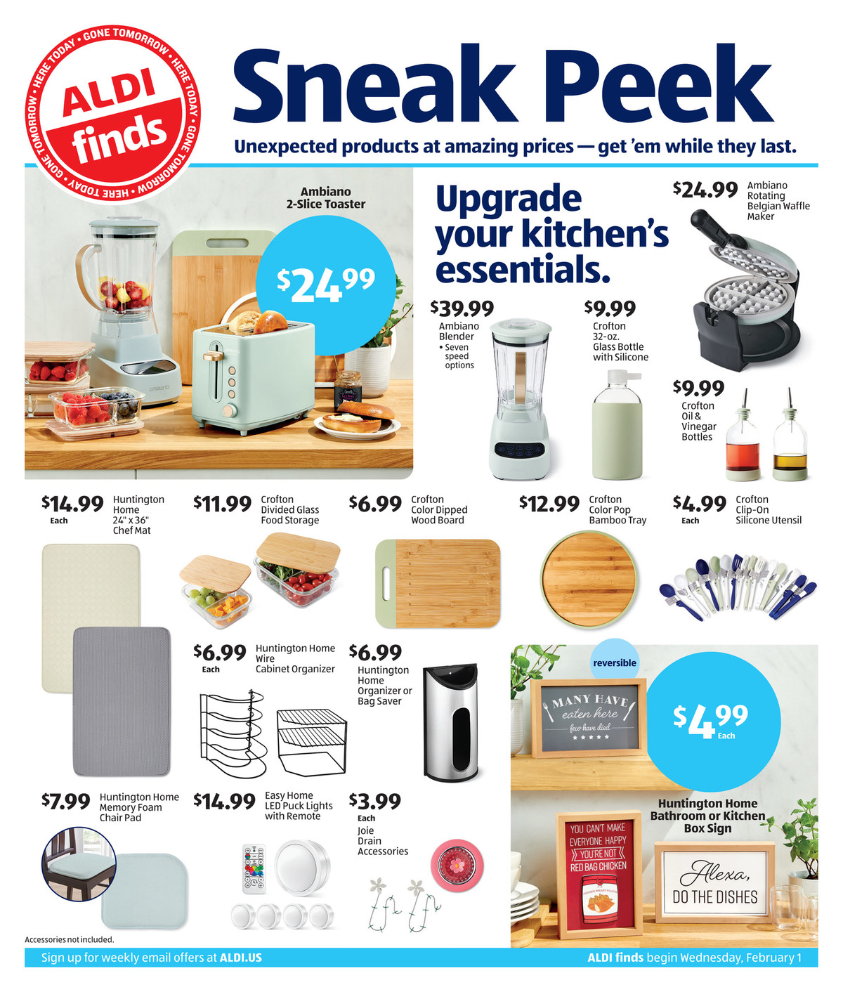 01.02.2023 Aldi ad 1. page