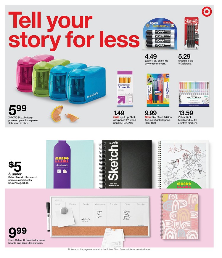 08.08.2021 Target ad 17. page