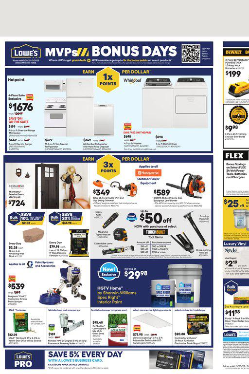 20.03.2023 Lowes ad 1. page