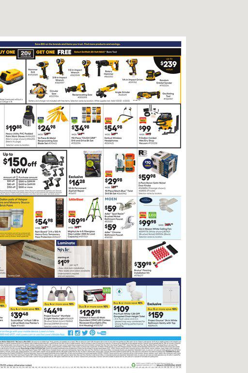 20.03.2023 Lowes ad 2. page