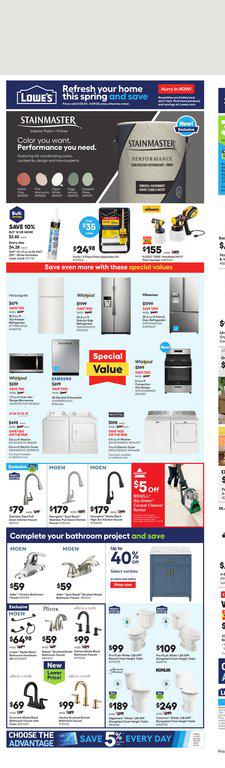 23.03.2023 Lowes ad 1. page